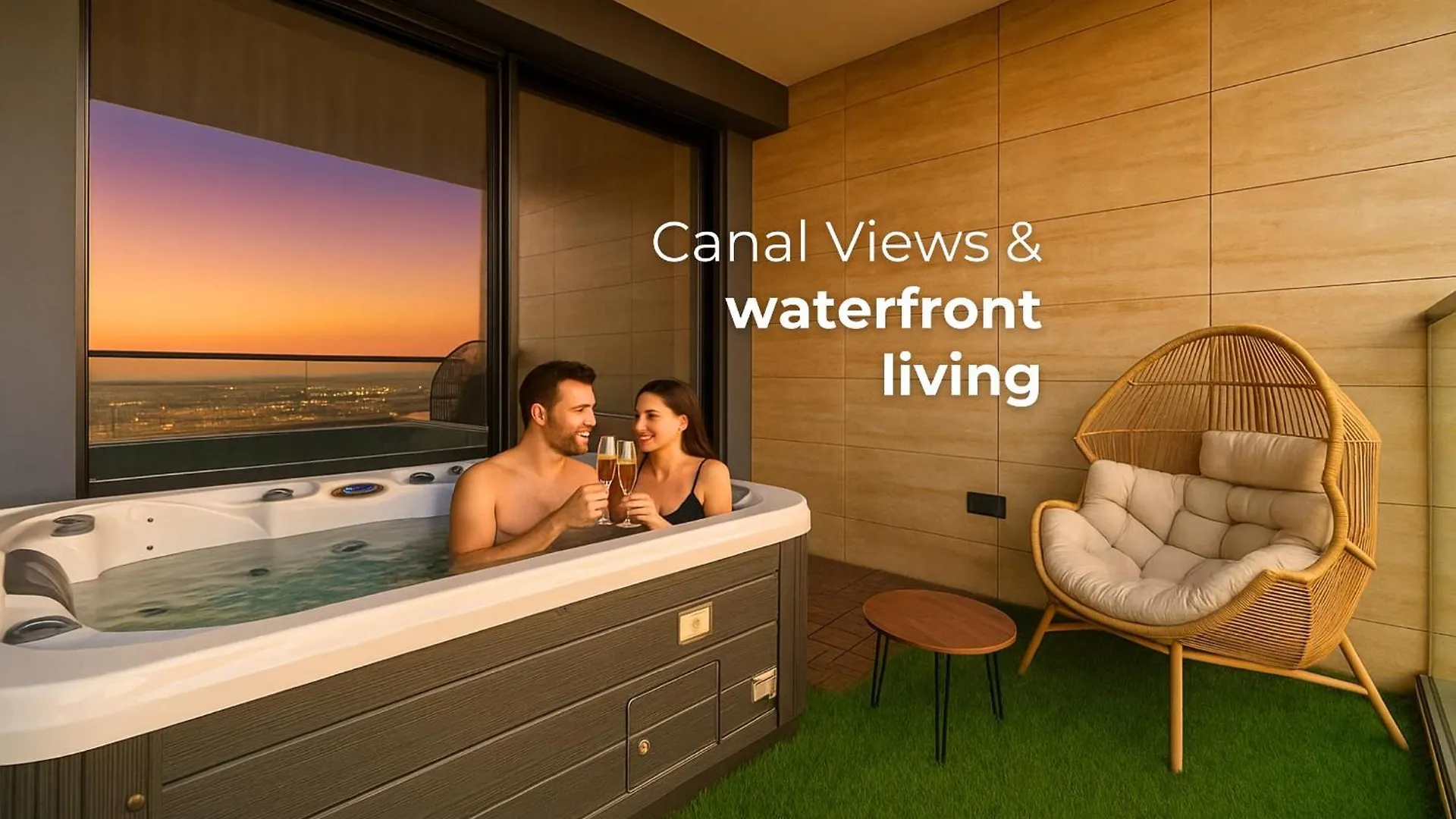 Your Private Jacuzzi On A High Floor Studio Dubai
